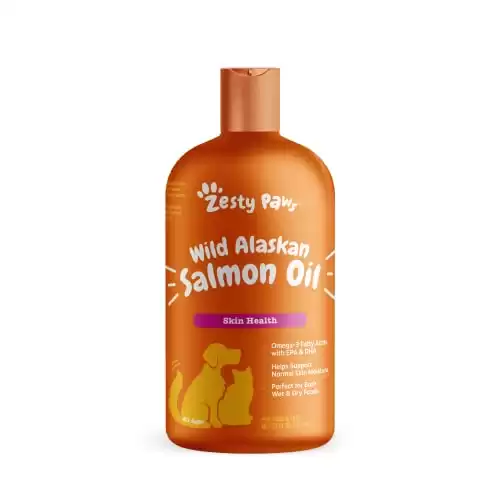 Zesty Paws Pure Wild Alaskan Salmon Oil