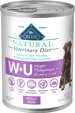 Blue Buffalo Natural Veterinary Diet W+U Weight Management