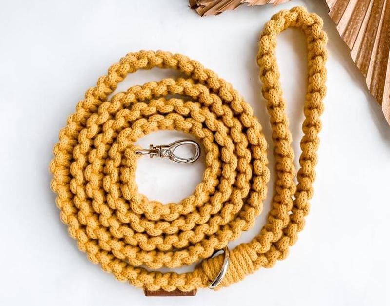 Macramé Dog Leash